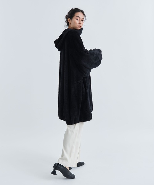 AKANE UTSUNOMIYA/アカネウツノミヤ】Suri Alpaca Coat/スリアルパカ