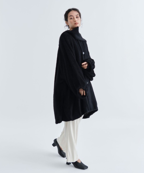 AKANE UTSUNOMIYA/アカネウツノミヤ】Suri Alpaca Coat/スリアルパカ