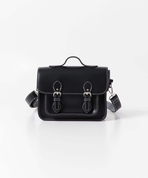 SENSE OF PLACE by URBAN RESEARCH(センスオブプレイスバイアーバンリサーチ)の「サッチェルショルダーバッグ(ショルダーバッグ・メンズ・オリーブ/ブラック系その他/ブラック・ONE)」の8枚目の写真