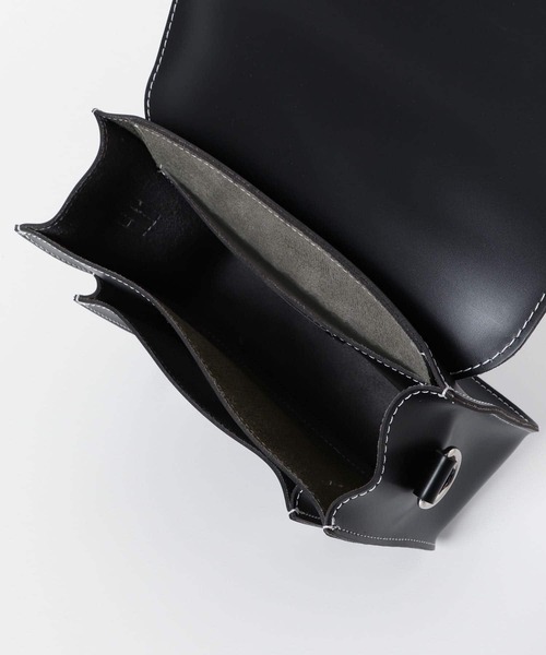 SENSE OF PLACE by URBAN RESEARCH(センスオブプレイスバイアーバンリサーチ)の「サッチェルショルダーバッグ(ショルダーバッグ・メンズ・オリーブ/ブラック系その他/ブラック・ONE)」の12枚目の写真
