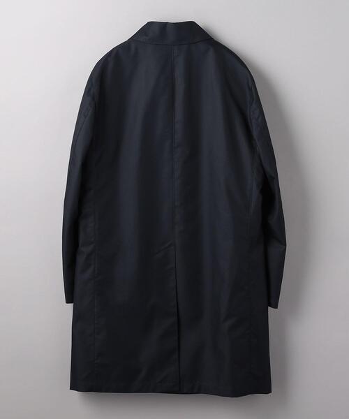 UNITED ARROWS ハーフ ステンカラーコート　撥水　ネイビー UNITED ARROWS（ユナイテッドアローズ）の「コットン ポリエステル