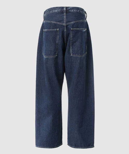 PORTER CLASSIC(ポータークラシック)の「STEINBECK DENIM PANTS(デニムパンツ・メンズ・ネイビー・L/M)」の2枚目の写真