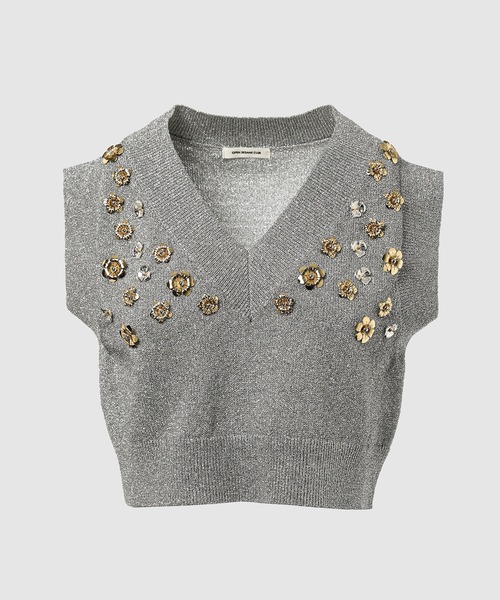 OPEN SESAME CLUB（オープンセサミクラブ）の「jewel vest（ベスト 