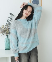 WEGO | WEGO/【23年秋冬新作】ガラニットプルオーバー(ニット/セーター)