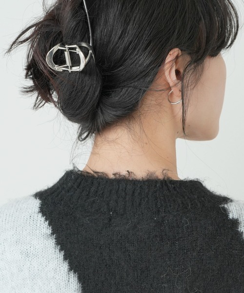 WEGO（ウィゴー）の「WEGO/ガラニットプルオーバー（ニット/セーター・レディース・サックスブルー/ブラック・FREE）」の8枚目の写真