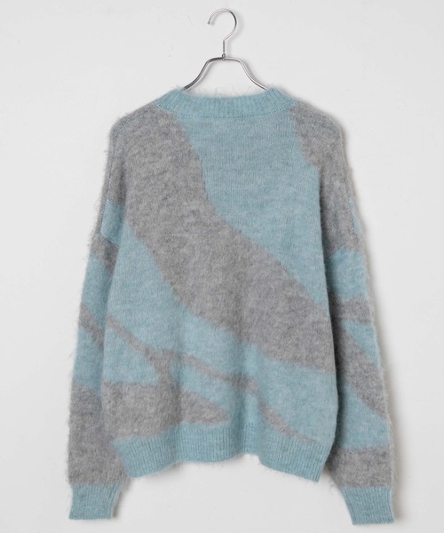 WEGO（ウィゴー）の「WEGO/ガラニットプルオーバー（ニット/セーター・レディース・サックスブルー/ブラック・FREE）」の19枚目の写真