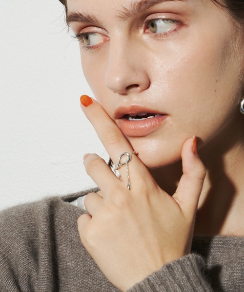 loni（ロニ）の「【金属アレルギー対応】Seed asymmetry ring/アシンメトリーリング（リング・レディース・ゴールド/シルバー/その他・#13/#11）」の20枚目の写真