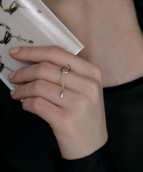 loni（ロニ）の「【金属アレルギー対応】Seed asymmetry ring/アシンメトリーリング（リング・レディース・ゴールド/シルバー/その他・#13/#11）」の19枚目の写真