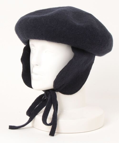 Odds(オッズ)の「(odds)フライベレー帽(ハンチング/ベレー帽・レディース・ブラック/ネイビー・FREE)」の8枚目の写真