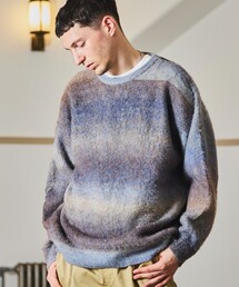 McGREGOR | McGREGOR COLLECTION/マックレガー コレクション グラデーション ボーダーニットプルオーバー(ニット/セーター)