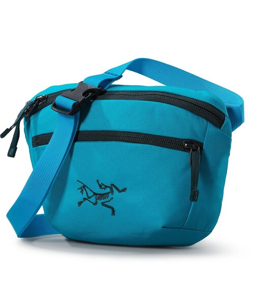 ARC'TERYX(アークテリクス)の「ARC' TERYX/アークテリクス MANTIS 1 WAIST PACK/マンティス ウエストパック(ボディバッグ/ウエストポーチ・メンズ・ブラック/イエロー/ブルー・フリ-)」の17枚目の写真
