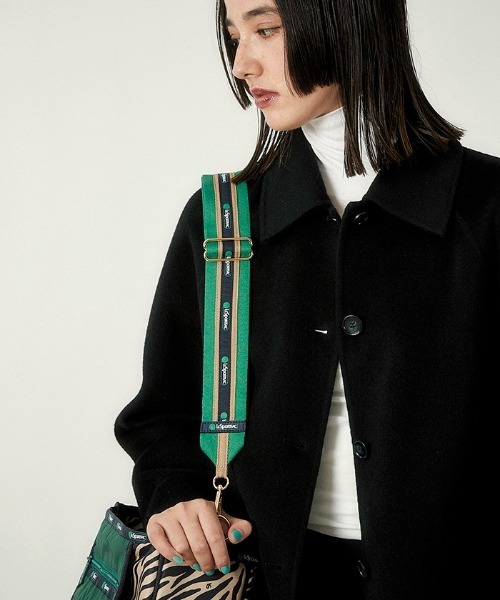 LeSportsac（レスポートサック）の「3 TAPE 50MM STRAP クリームゼブラ（その他小物・レディース・グリーン・FREE）」の4枚目の写真