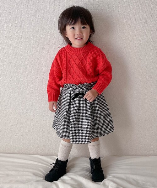 セール】インパンツ付きあったかギャザースカート（スカート）｜apres