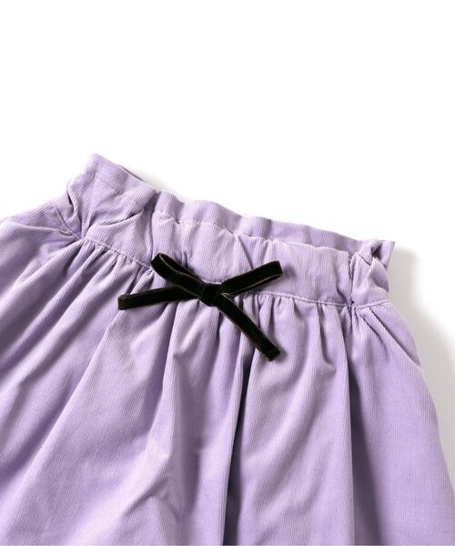 apres les cours（アプレレクール）の「インパンツ付きあったかギャザースカート（スカート・キッズ・ベージュ/ラベンダー/レッド/ブラック・110/120/140/90/100/130/80）」の14枚目の写真