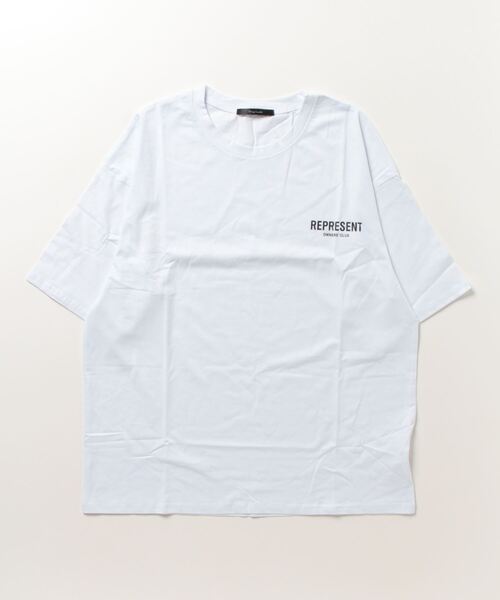 Bling Leads(ブリングリーズ)の「【Bling leads】オーバーサイズ プリントTシャツ(Tシャツ/カットソー・メンズ・ブラック/ホワイト・LARGE/MEDIUM)」の1枚目の写真