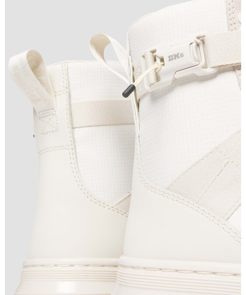 ドクターマーチンCOMBS TECH II 8ホール ブーツ 白 オフホワイト