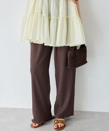 楊柳カットソーイージーパンツ