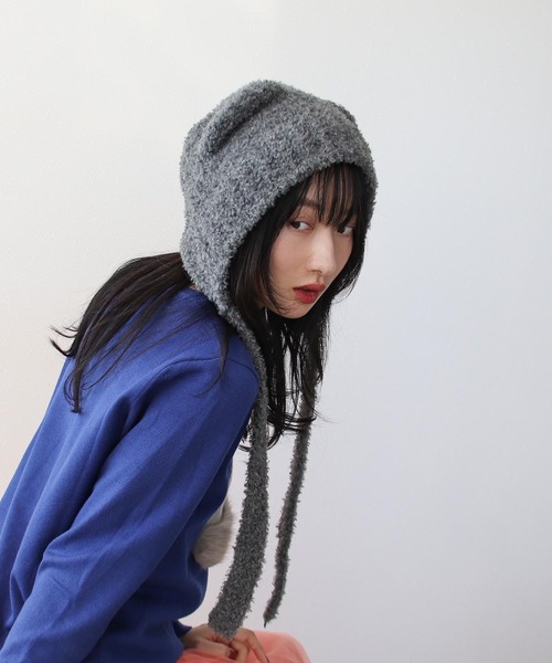 Three Four Time（ｽﾘｰﾌｫｰﾀｲﾑ）の「イヤーニット帽（ニットキャップ