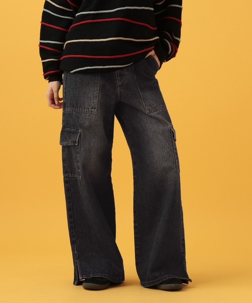 PBLIM（ページボーイリム）の「PBLIM/ヴィンテージデニム（デニムパンツ・レディース・ブラック/ブルー・MEDIUM/LARGE）」の11枚目の写真