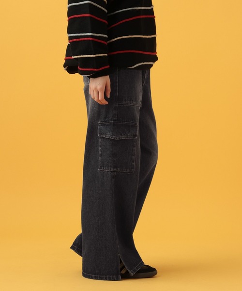 PBLIM（ページボーイリム）の「PBLIM/ヴィンテージデニム（デニムパンツ・レディース・ブラック/ブルー・MEDIUM/LARGE）」の12枚目の写真