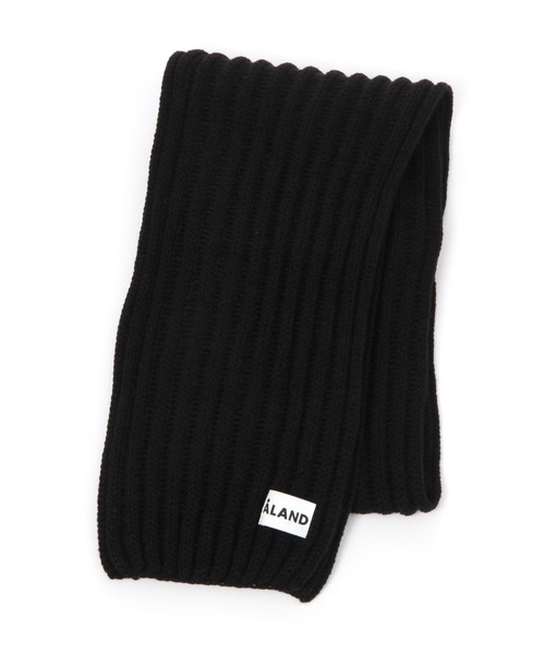 ALAND（エーランド）の「【UNISEX】ALAND／ニットリブマフラー　2993064（マフラー・レディース・ブラック/ベージュ/ブルー・FREE）」の11枚目の写真