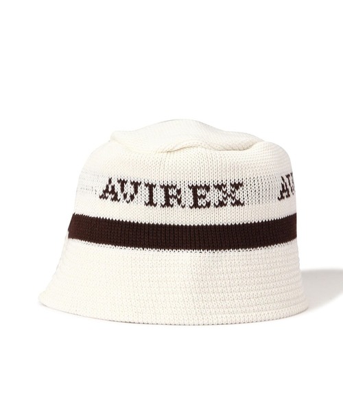 AVIREX（アヴィレックス）の「KNIT BUCKET HAT/ニットバケットハット（ハット・メンズ・ホワイト/ブラック・F）」の14枚目の写真