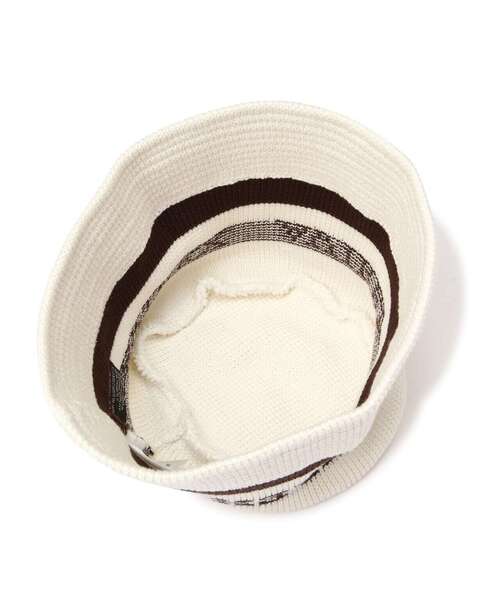 AVIREX（アヴィレックス）の「KNIT BUCKET HAT/ニットバケットハット（ハット・メンズ・ホワイト/ブラック・F）」の17枚目の写真