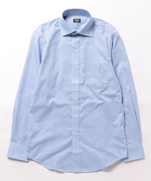 CROWDED CLOSET(クラウデッドクローゼット)の「コットンジャガードスナップダウンビジネスシャツ(シャツ/ブラウス・メンズ・ホワイト/ブルー/ダークネイビー・01/02/03/04)」の19枚目の写真