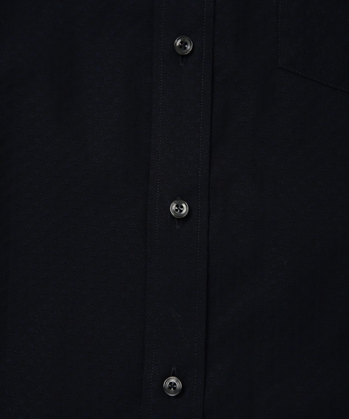 CROWDED CLOSET(クラウデッドクローゼット)の「コットンジャガードスナップダウンビジネスシャツ(シャツ/ブラウス・メンズ・ホワイト/ブルー/ダークネイビー・01/02/03/04)」の4枚目の写真