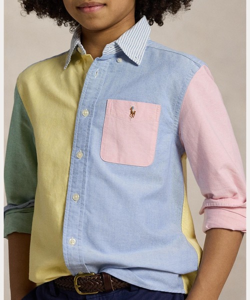 POLO RALPH LAUREN CHILDRENSWEAR（ポロ ラルフ ローレン チルドレンズウェア）の「コットン オックスフォード ファン シャツ（シャツ/ブラウス・キッズ・マルチ・L/M/S/XL）」の5枚目の写真