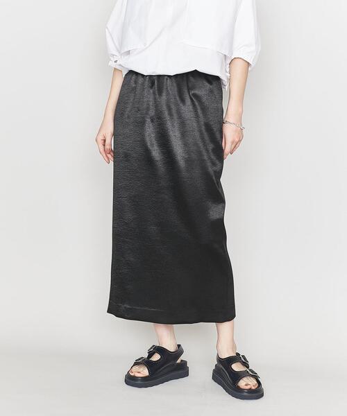 ASTRAET(アストラット)の「<ASTRAET>サテン ウエストゴム ASTRAET(アストラット)の「<ASTRAET>サテン ウエストゴム
