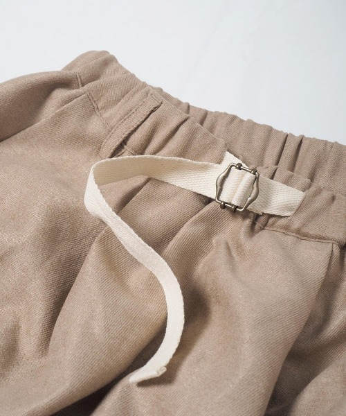 Crisp（クリスプ）の「ベルトフレアスカート（スカート・レディース・グレー/ベージュ・FREE）」の14枚目の写真