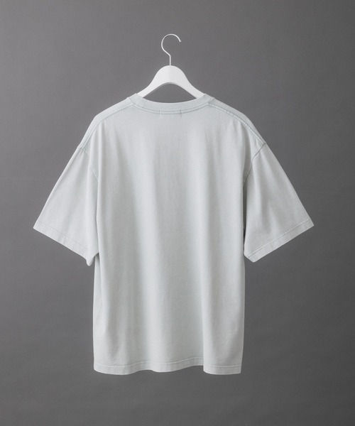 ADAM ET ROPE'（アダムエロペ）の「オーガニックコットン LOGO Tシャツ / UNISEX（Tシャツ/カットソー・メンズ・スミクロ/ライトグリーン/ブルー系その他3・M/L）」の7枚目の写真