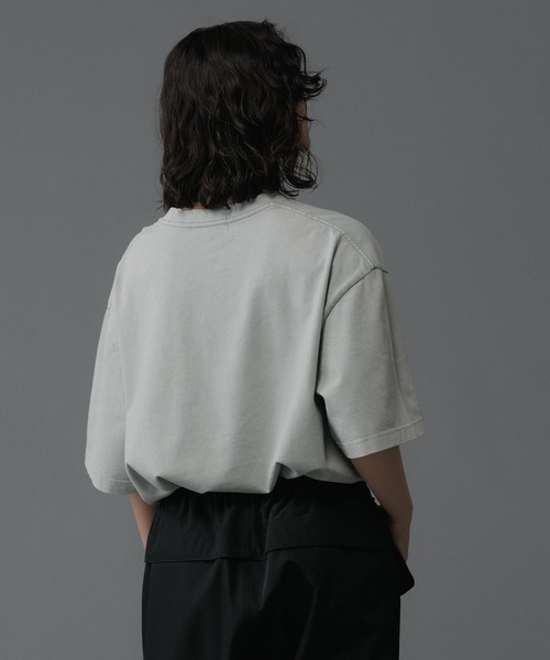 ADAM ET ROPE'（アダムエロペ）の「オーガニックコットン LOGO Tシャツ / UNISEX（Tシャツ/カットソー・メンズ・スミクロ/ライトグリーン/ブルー系その他3・M/L）」の15枚目の写真