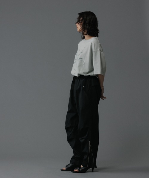 ADAM ET ROPE'（アダムエロペ）の「オーガニックコットン LOGO Tシャツ / UNISEX（Tシャツ/カットソー・メンズ・スミクロ/ライトグリーン/ブルー系その他3・M/L）」の19枚目の写真