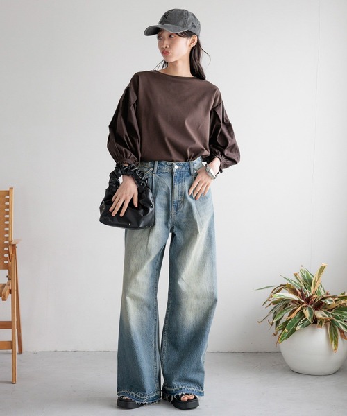 LOWRYS FARM（ローリーズファーム）の「２ＷＡＹスタッズＢＡＧ　100164（ハンドバッグ・レディース・ブラック/アイボリー・FREE）」の19枚目の写真