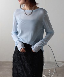 パワーネットクルーネックプルオーバー