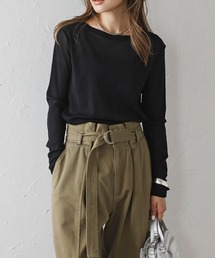 パワーネットクルーネックプルオーバー