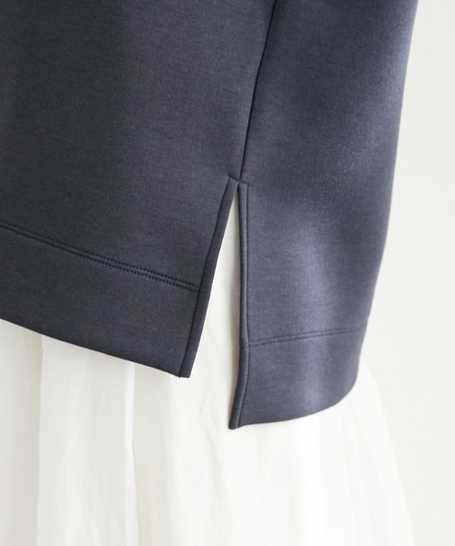 ROPE' PICNIC（ロペピクニック）の「着丈が選べるダンボールプルオーバー（スウェット・レディース・ネイビー/オフホワイト/オレンジ系その他・38/36）」の10枚目の写真