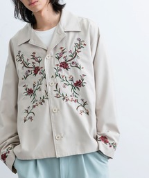JUNRED | レトロフラワーデコブルゾン(ブルゾン)