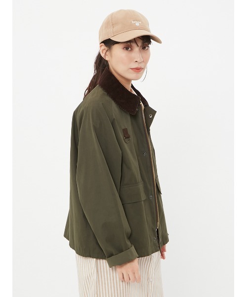 Barbour バブアー スペイ ピーチスキン コットン ジャケット ブルゾン SPEY / スペイ】ピーチドコットンブルゾン｜ジャケット＆コート