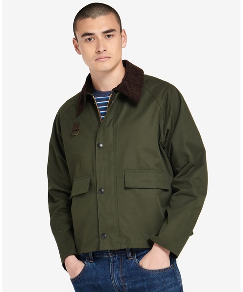 SPEY / スペイ】ピーチスキン コットン ショートレングスブルゾン