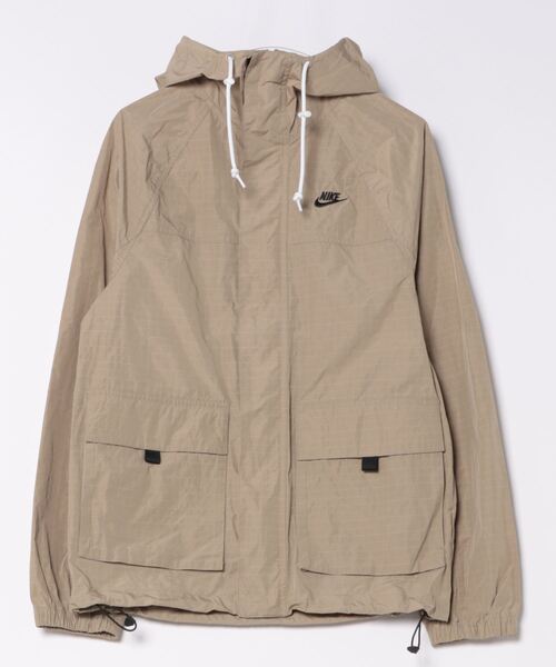 NIKE / ジャケット/L/ポリエステル/KHK/FN3109-247 NIKE（ナイキ）の「NIKE ナイキ M CLUB BANDON JKT アウター FN3109