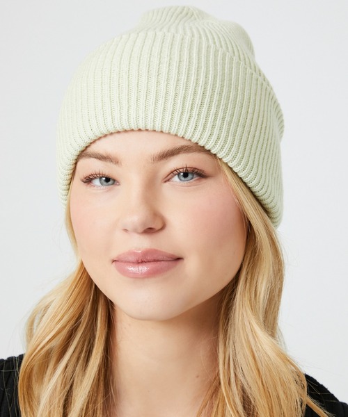 FOREVER 21(フォーエバー トゥエンティーワン)の「カラーニットワッチ2(ニットキャップ/ビーニー・レディース・ブラウン/ブラック/グリーン系その他・FREE)」の3枚目の写真
