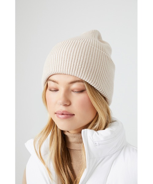 FOREVER 21(フォーエバー トゥエンティーワン)の「カラーニットワッチ2(ニットキャップ/ビーニー・レディース・ブラウン/ブラック/グリーン系その他・FREE)」の5枚目の写真