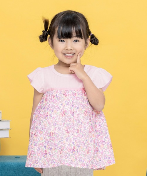 小花切替リボンチュニック（チュニック）｜ANPANMAN KIDS COLLECTION（アンパンマンキッズコレクション）