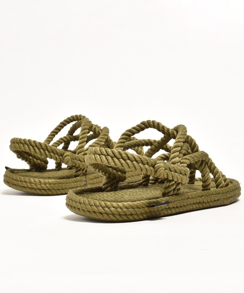 BOHONOMAD(ボホノマド)の「CAPE POINT ケープポイント ロープサンダル(サンダル・メンズ・ベージュ/ブラック/グレー/カーキ・41/42/43)」の8枚目の写真