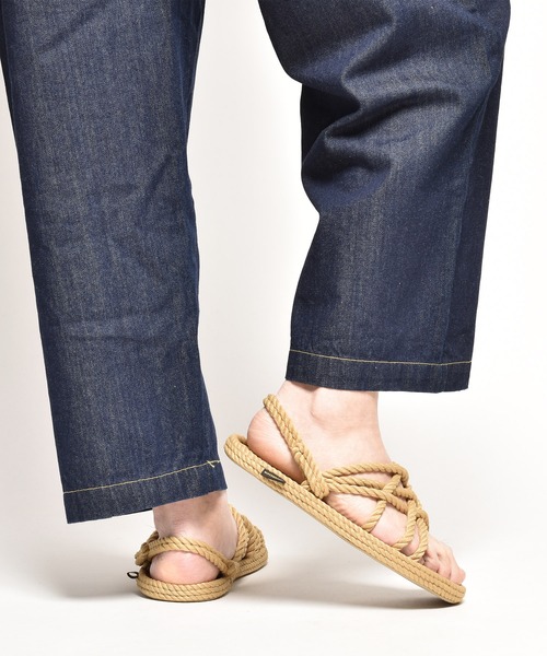 BOHONOMAD(ボホノマド)の「CAPE POINT ケープポイント ロープサンダル(サンダル・メンズ・ベージュ/ブラック/グレー/カーキ・41/42/43)」の11枚目の写真