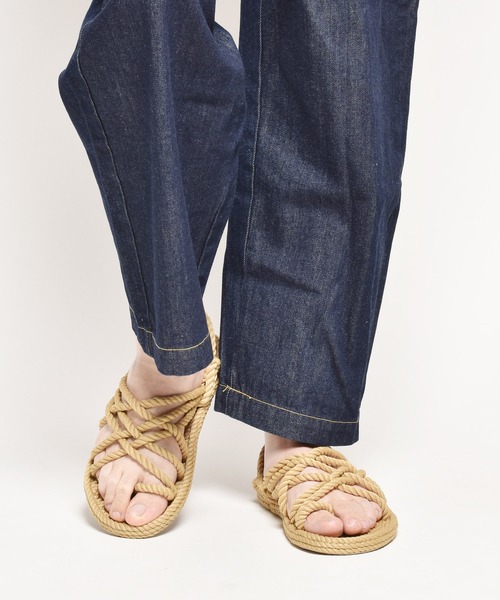 BOHONOMAD(ボホノマド)の「CAPE POINT ケープポイント ロープサンダル(サンダル・メンズ・ベージュ/ブラック/グレー/カーキ・41/42/43)」の10枚目の写真