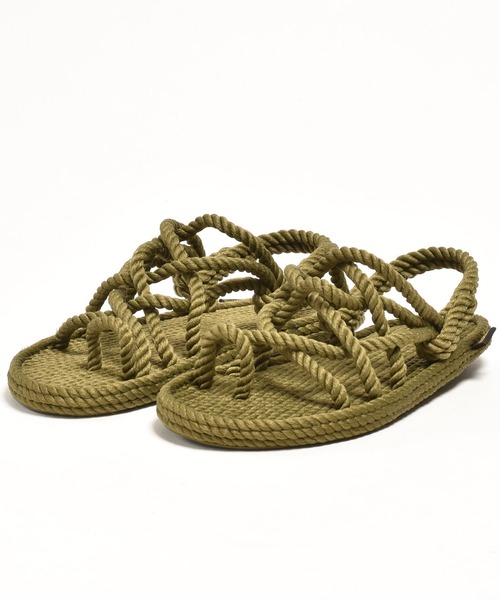 BOHONOMAD(ボホノマド)の「CAPE POINT ケープポイント ロープサンダル(サンダル・メンズ・ベージュ/ブラック/グレー/カーキ・41/42/43)」の9枚目の写真